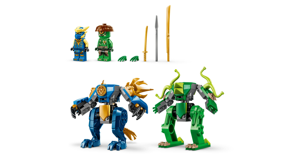 LEGO NINJAGO Le combat du robot dragon de Jay – Jeu de construction ninja 4 ans+ - Jeux de construction - Boutique LeoLudo - LEGO