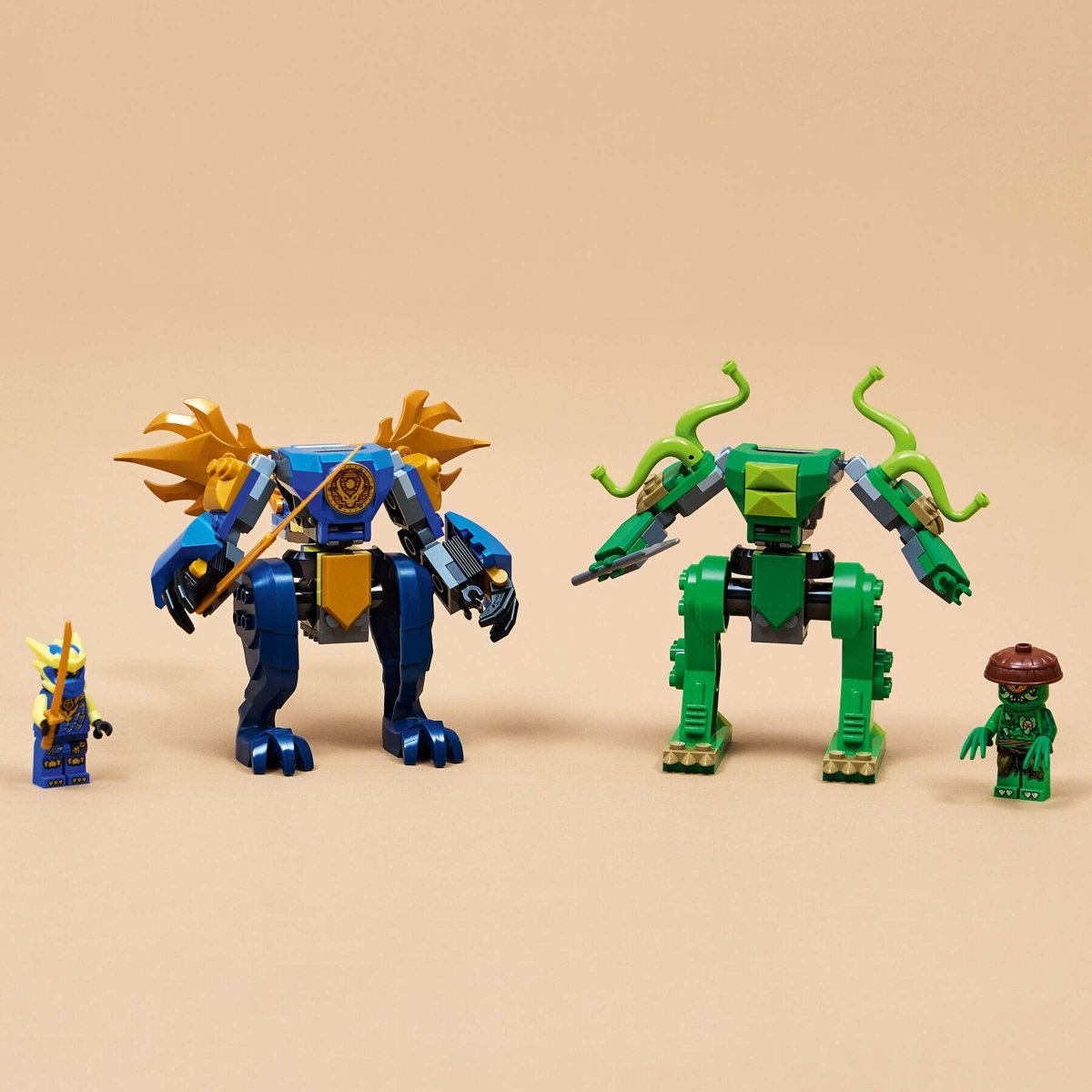 LEGO NINJAGO Le combat du robot dragon de Jay – Jeu de construction ninja 4 ans+ - Jeux de construction - Boutique LeoLudo - LEGO