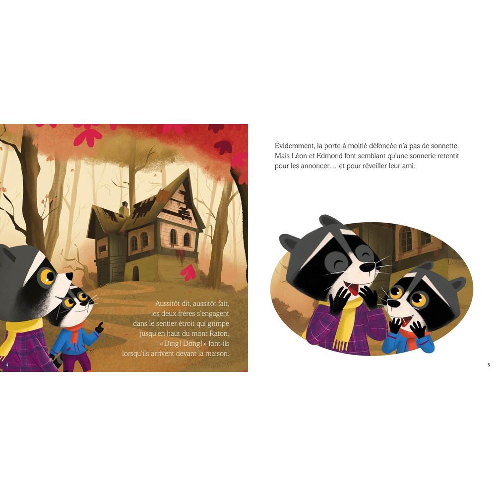 Léon le raton: Maison hantée & bonbons à volonté (petit) -Livres- Boutique LeoLudo-Auzou
