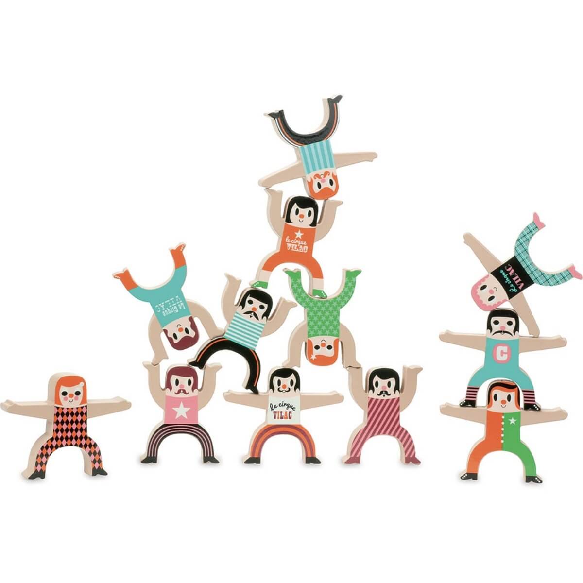 Les acrobates équilibristes - Jeux d'adresse - Boutique LeoLudo - Vilac