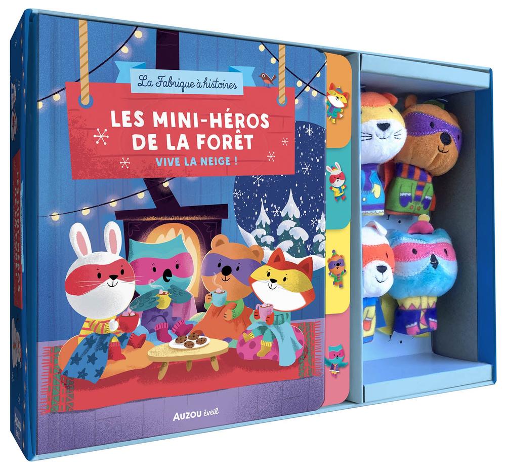 Les mini - héros de la forêt - Vive la neige! - Livres d'éveil - Boutique LeoLudo - Auzou