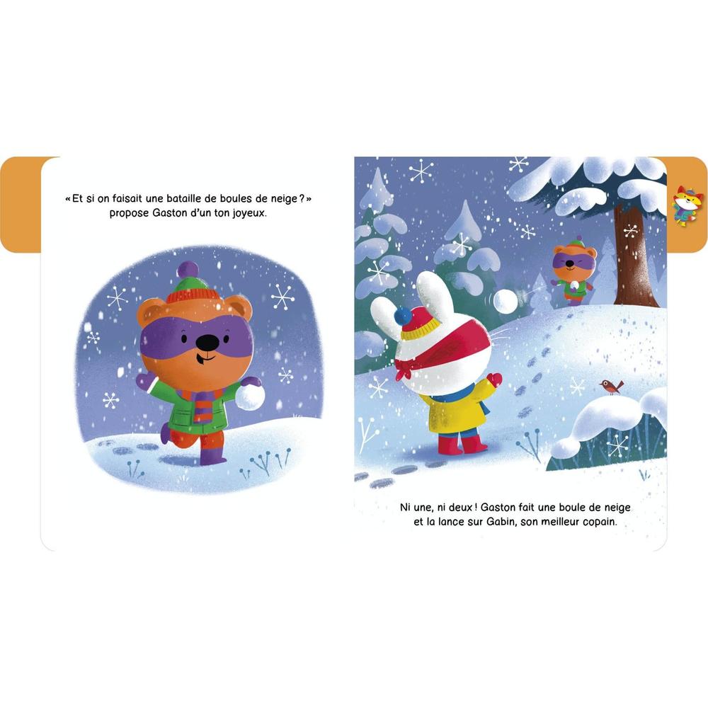 Les mini - héros de la forêt - Vive la neige! - Livres d'éveil - Boutique LeoLudo - Auzou