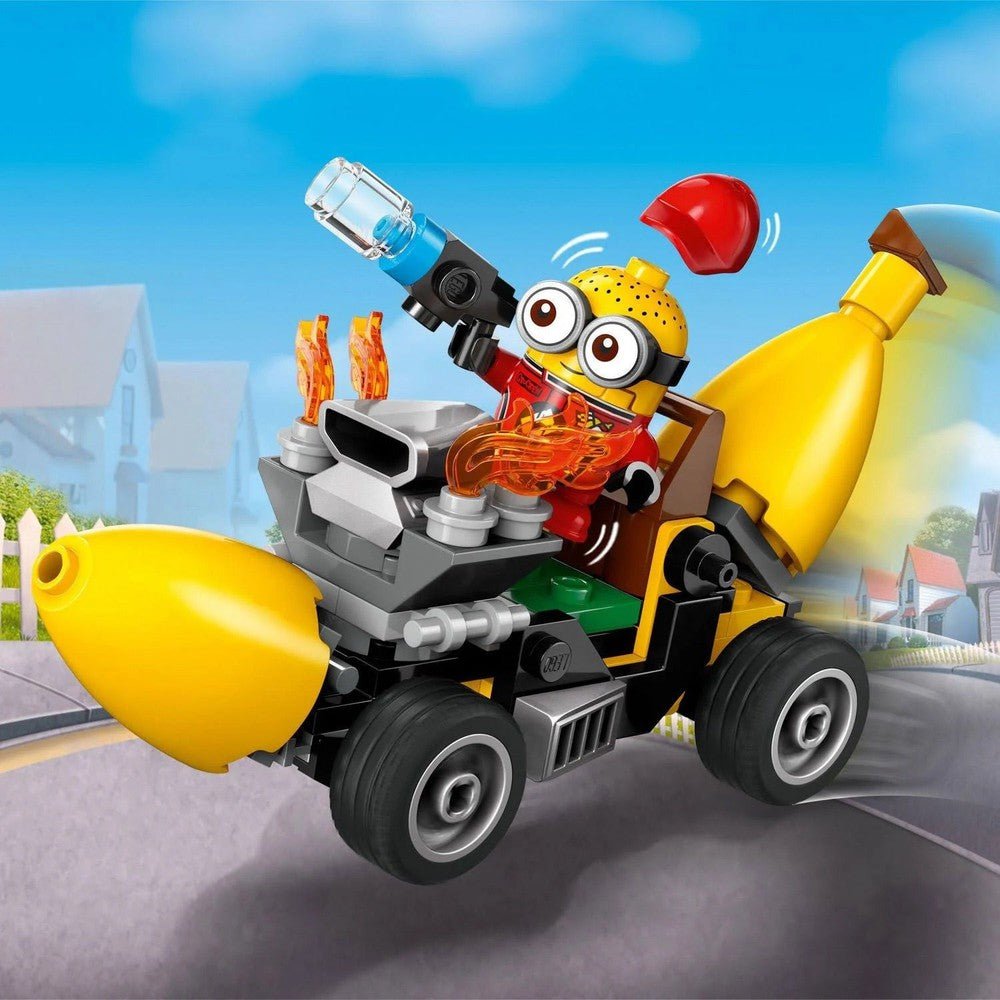 Les Minions et la voiture - banane (136 pcs) - Jeux de construction - Boutique LeoLudo - LEGO