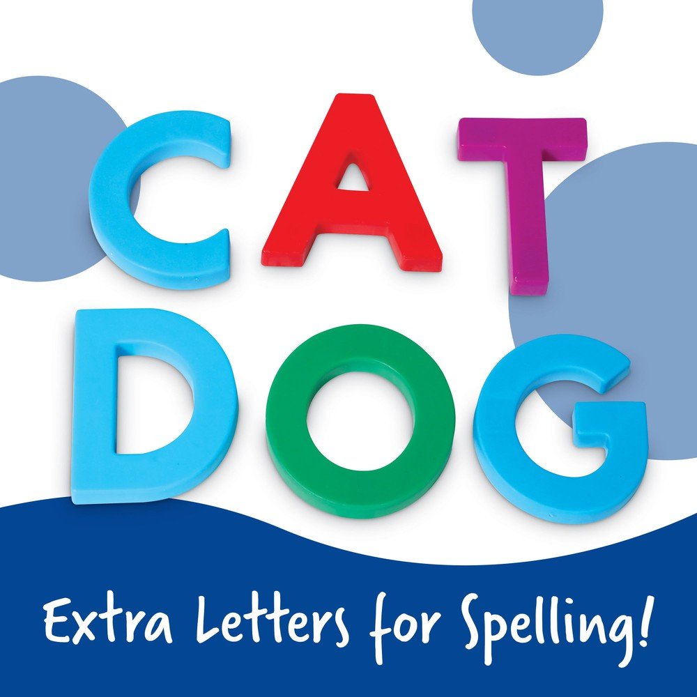 Lettres majuscules magnétiques Jumbo (40 pcs) - Jeux éducatifs - Boutique LeoLudo - Learning Resources