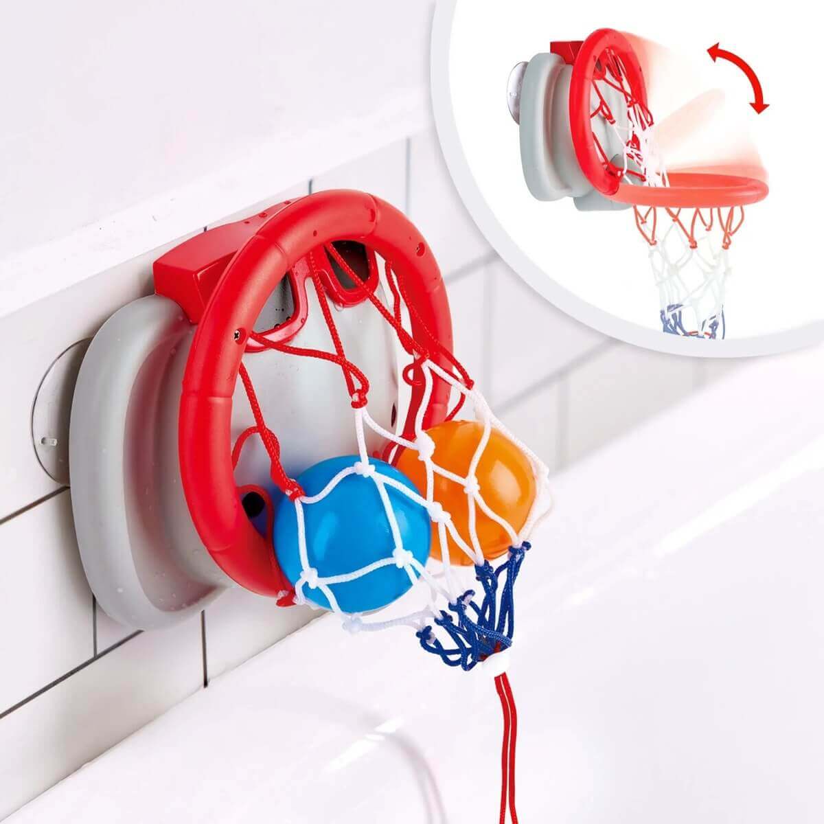 L'heure du bain avec Éléphant Basketball - Jouets de bain - Boutique LeoLudo - Hape