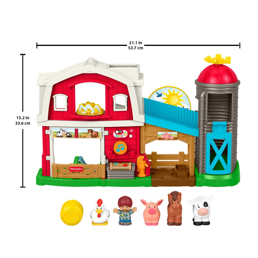 Little People - La ferme et ses animaux -Ensembles de jeu- Boutique LeoLudo-Fisher Price