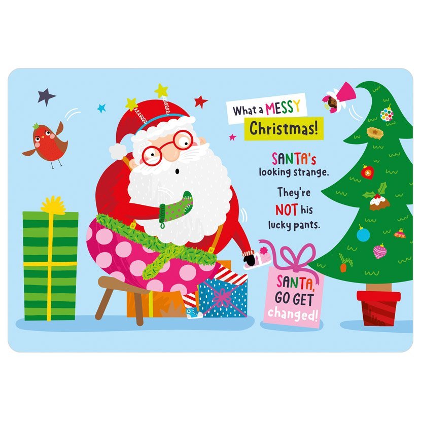Livre anglais - Pop-Up! Messy Christmas -Livres d'éveil- Boutique LeoLudo-Make Believe Ideas
