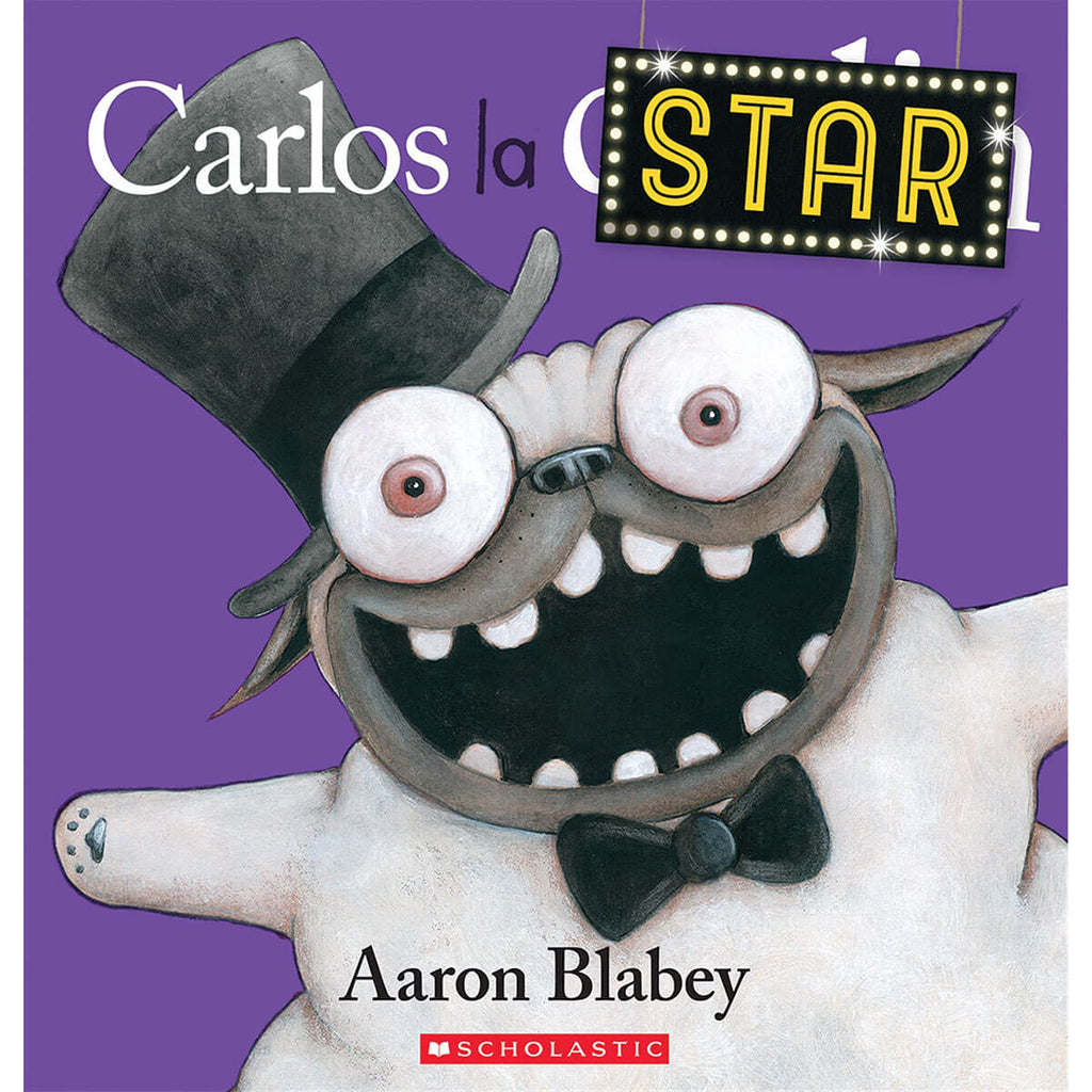 Livre - Carlos la star-Scholastic-Boutique LeoLudo