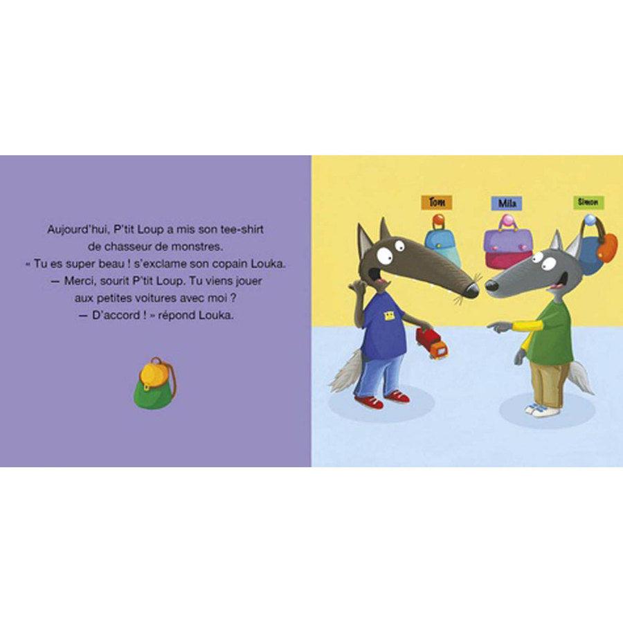 Livre - P'tit Loup veut être le chef-Auzou-Boutique LeoLudo