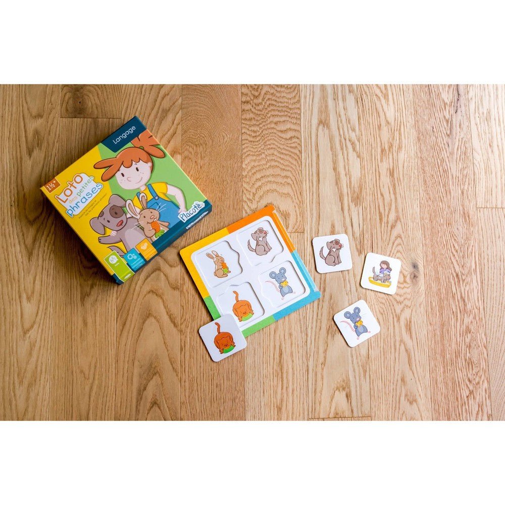 Loto des petites phrases - Jeux éducatifs - Boutique LeoLudo - Placote