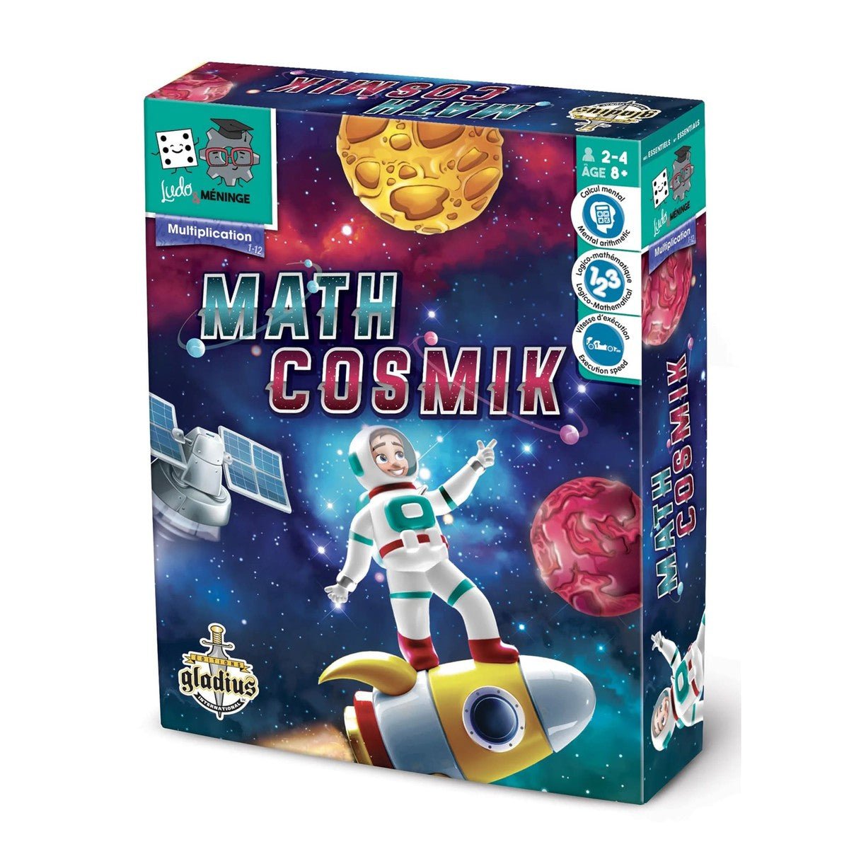 Ludo & Méninge - Math Cosmik (multiplication) - Jeux de société - Boutique LeoLudo - Gladius