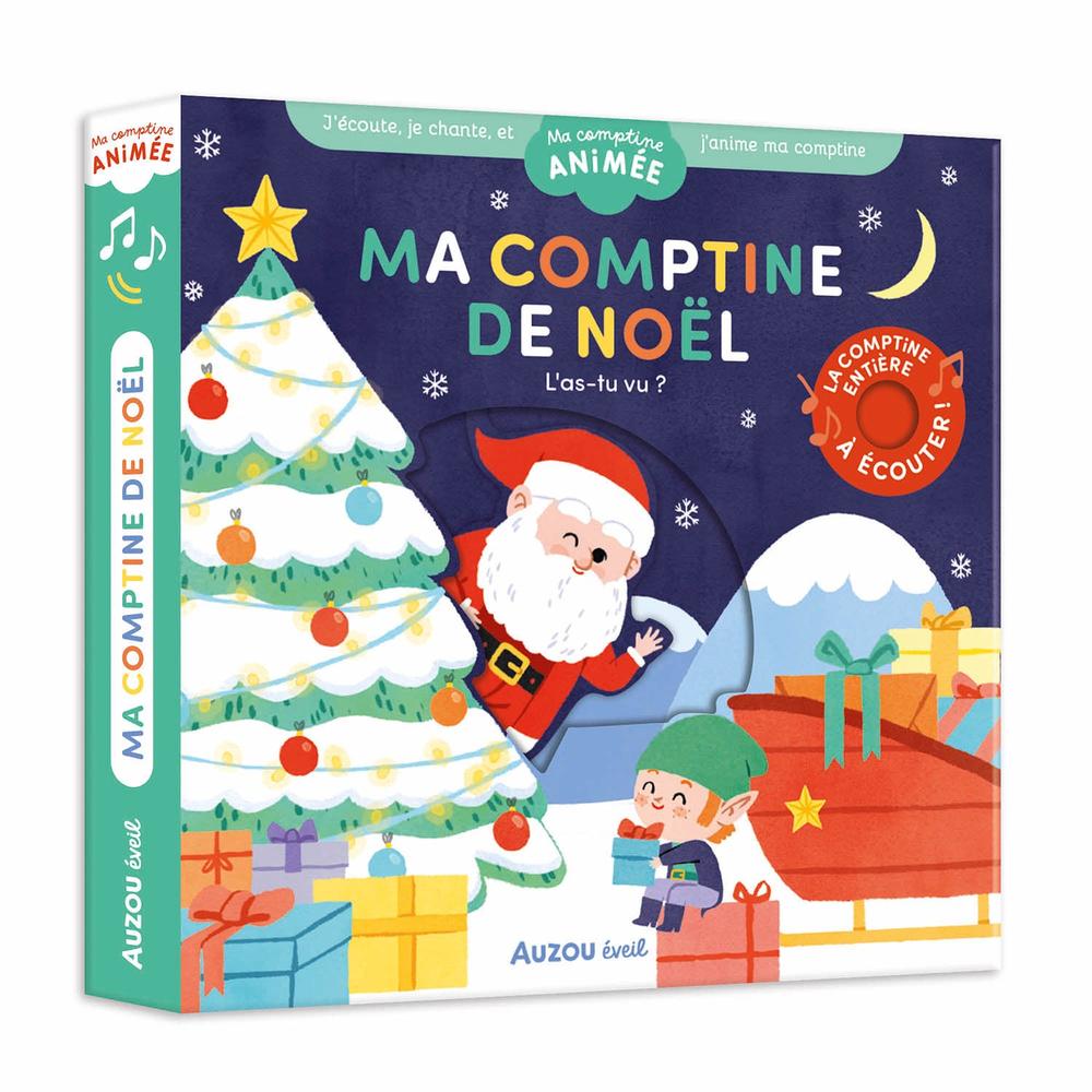 Ma comptine animée de Noël: L'as-tu vu? -Livres d'éveil- Boutique LeoLudo-Auzou