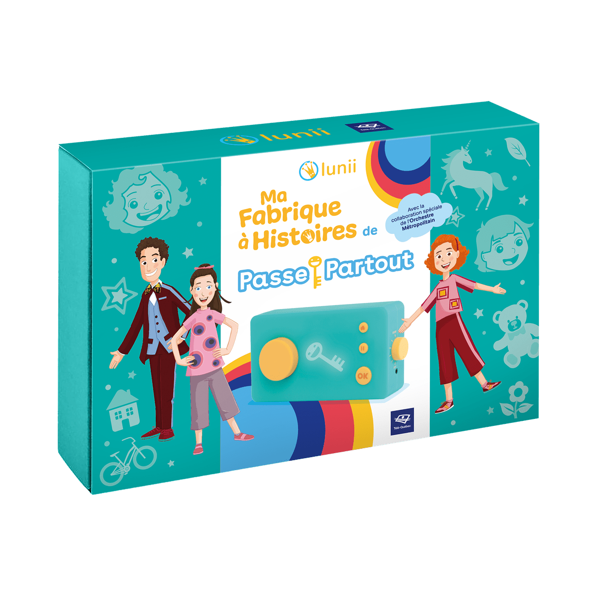 Ma fabrique à histoires de Passe - Partout - Jeux éducatifs - Boutique LeoLudo - Lunii