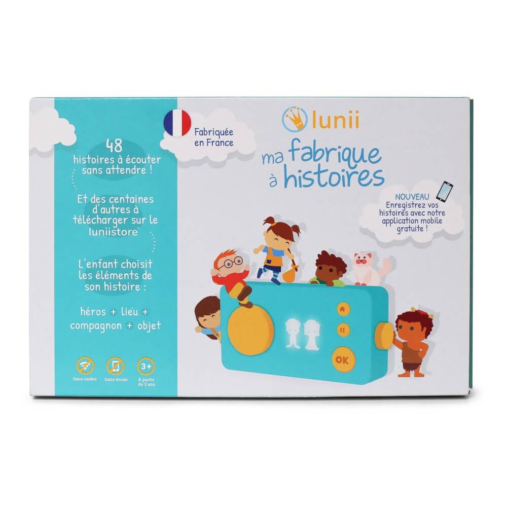 Ma fabrique à histoires (v. anglais) - Jeux éducatifs - Boutique LeoLudo - Lunii