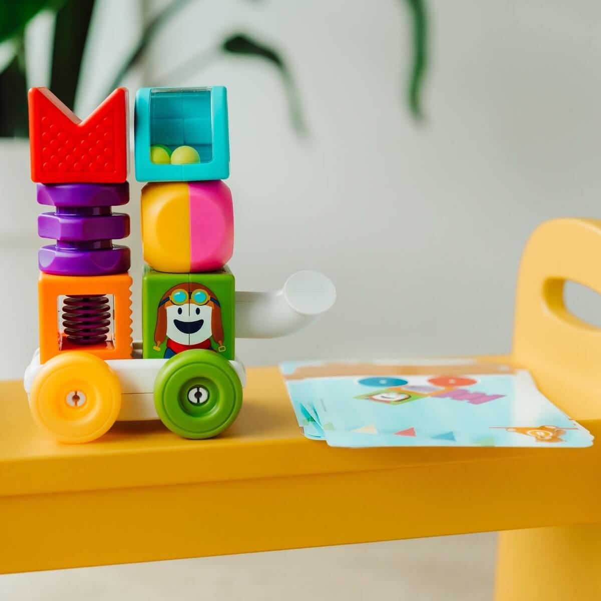 Ma première construction et conduite magnétique - Jeux magnétiques - Boutique LeoLudo - SmartMax