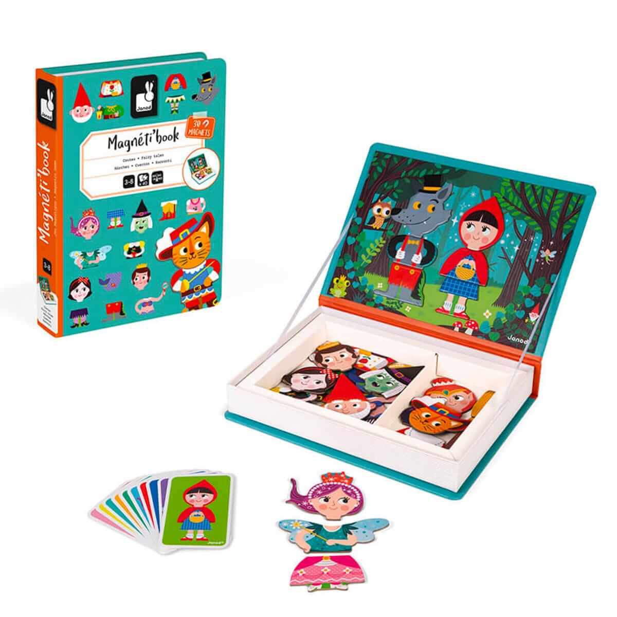 Magnétibook - Contes (30 mcx) - Jeux magnétiques - Boutique LeoLudo - Janod