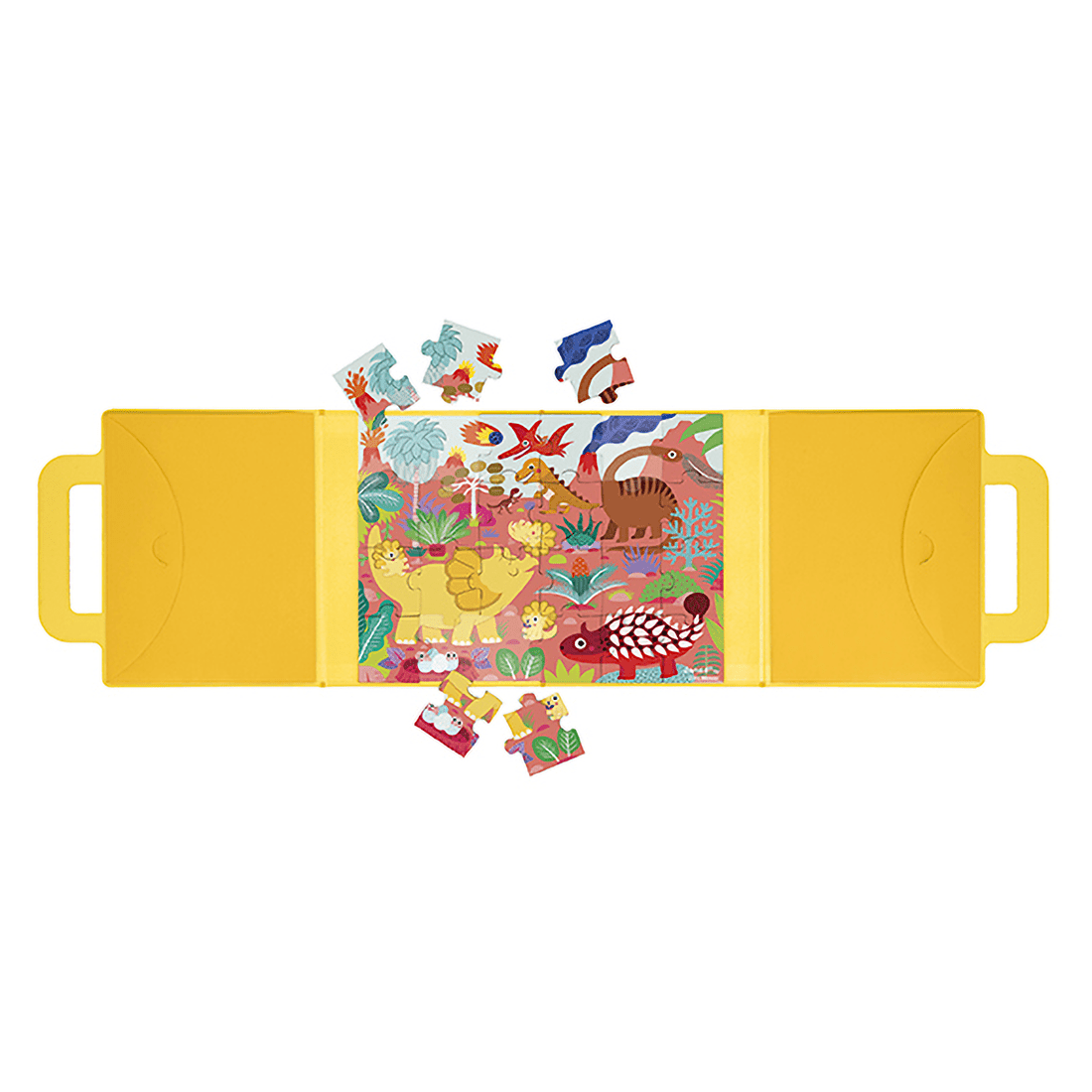 Magnéti'puzzles - Dino (24 pcs) - Janod -Jeux magnétiques- Boutique LeoLudo-Janod
