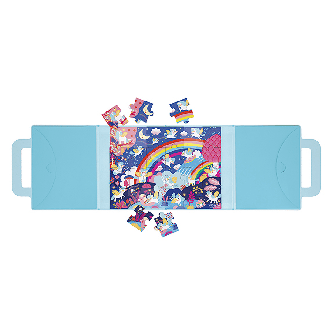 Magnéti'puzzles - Licornes (24 pcs) - Janod -Jeux magnétiques- Boutique LeoLudo-Janod
