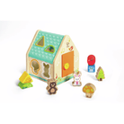Maison à formes et figurines - Jouet d’apprentissage 2 - en - 1 pour tout - petits - Jouets d'éveil - Boutique LeoLudo - Hape