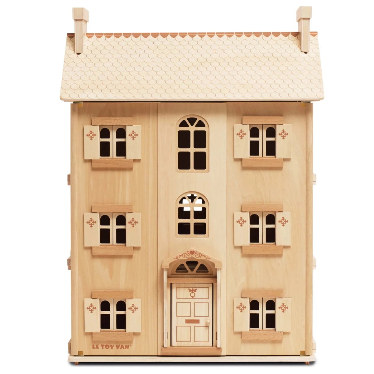 Maison de poupée en bois naturel - Maisons de poupée - Boutique LeoLudo - Le Toy Van