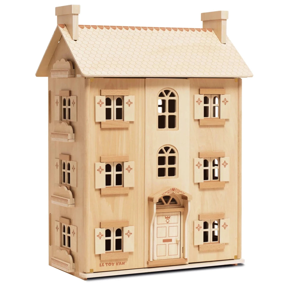 Maison de poupée en bois naturel - Maisons de poupée - Boutique LeoLudo - Le Toy Van