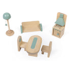 Maison de poupée meublée Mademoiselle (15 pcs.) -Maisons de poupée- Boutique LeoLudo-Janod