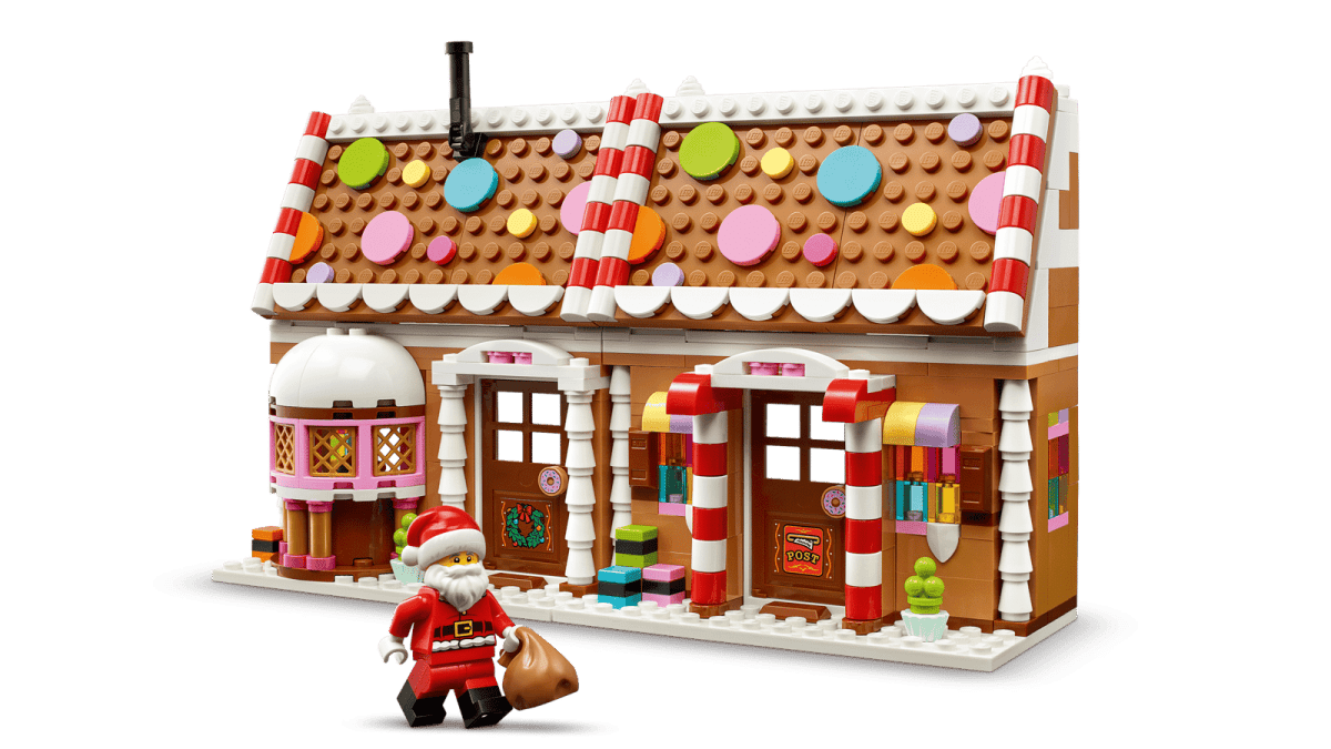 Maison en pain d'épices festive (498 pcs.) – LEGO® -Jeux de construction- Boutique LeoLudo-LEGO
