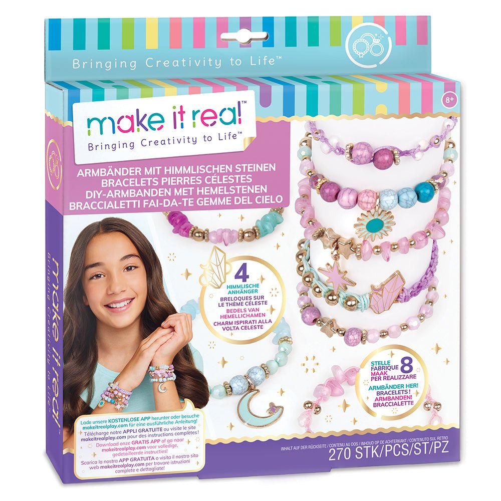 Make it Real - Bracelets de pierres célestes - Art & bricolage - Boutique LeoLudo - Make it Real