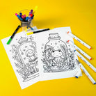 Mallette de coloriage – 70 marqueurs DeSerres -Art & bricolage- Boutique LeoLudo-DeSerres