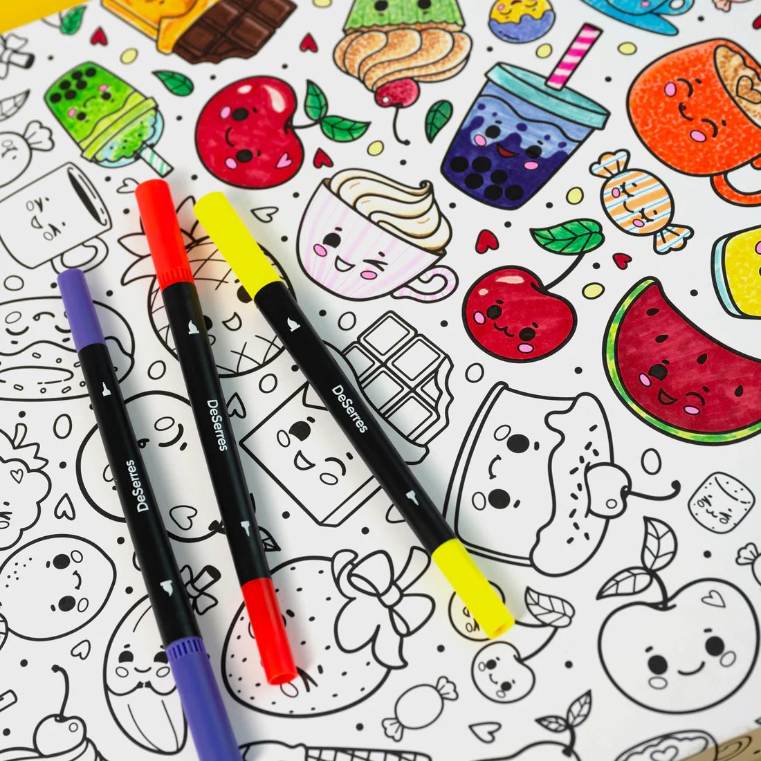 Mallette de coloriage – 70 marqueurs DeSerres -Art & bricolage- Boutique LeoLudo-DeSerres