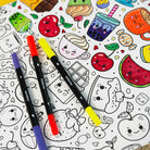 Mallette de coloriage – 70 marqueurs DeSerres -Art & bricolage- Boutique LeoLudo-DeSerres