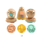 Mapatatraces Animaux en Bois pour Enfants de 18 Mois et + Art & bricolage- Boutique LeoLudo