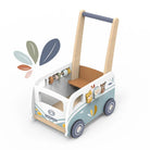 Marchette multi - activités en bois – Van - Jouets d'éveil - Boutique LeoLudo - Speedy Monkey