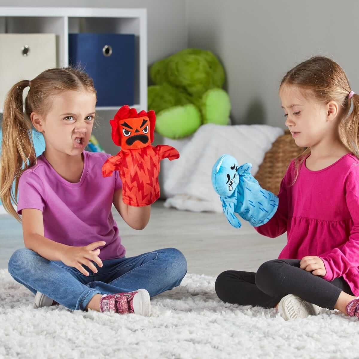 Marionnettes éducatives: Famille Émotions - Marionnettes - Boutique LeoLudo - Learning Resources