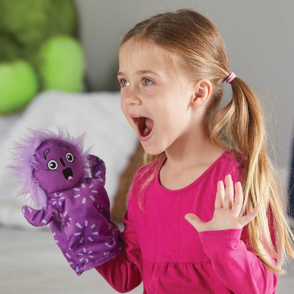 Marionnettes éducatives: Famille Émotions - Marionnettes - Boutique LeoLudo - Learning Resources