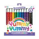 Marqueurs parfumés Yummy Yummy (lot de 12) - Art & bricolage - Boutique LeoLudo - OOLY