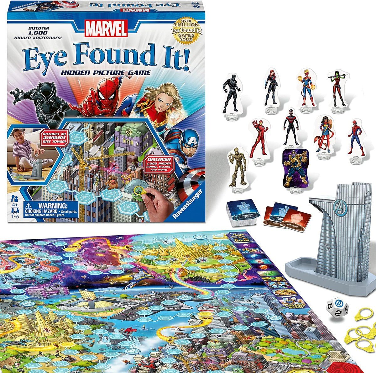 Marvel Eye Found It! - Jeux de société - Boutique LeoLudo - Wonder Forge