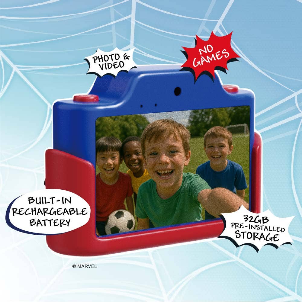Marvel Spider - Man Camera numérique - Jeux électroniques - Boutique LeoLudo - kiimento (formerly Kidamento)