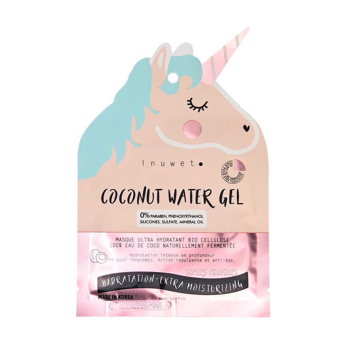 Masque pour le visage - Hydratation - Soins et hygiène - Boutique LeoLudo - inuwet
