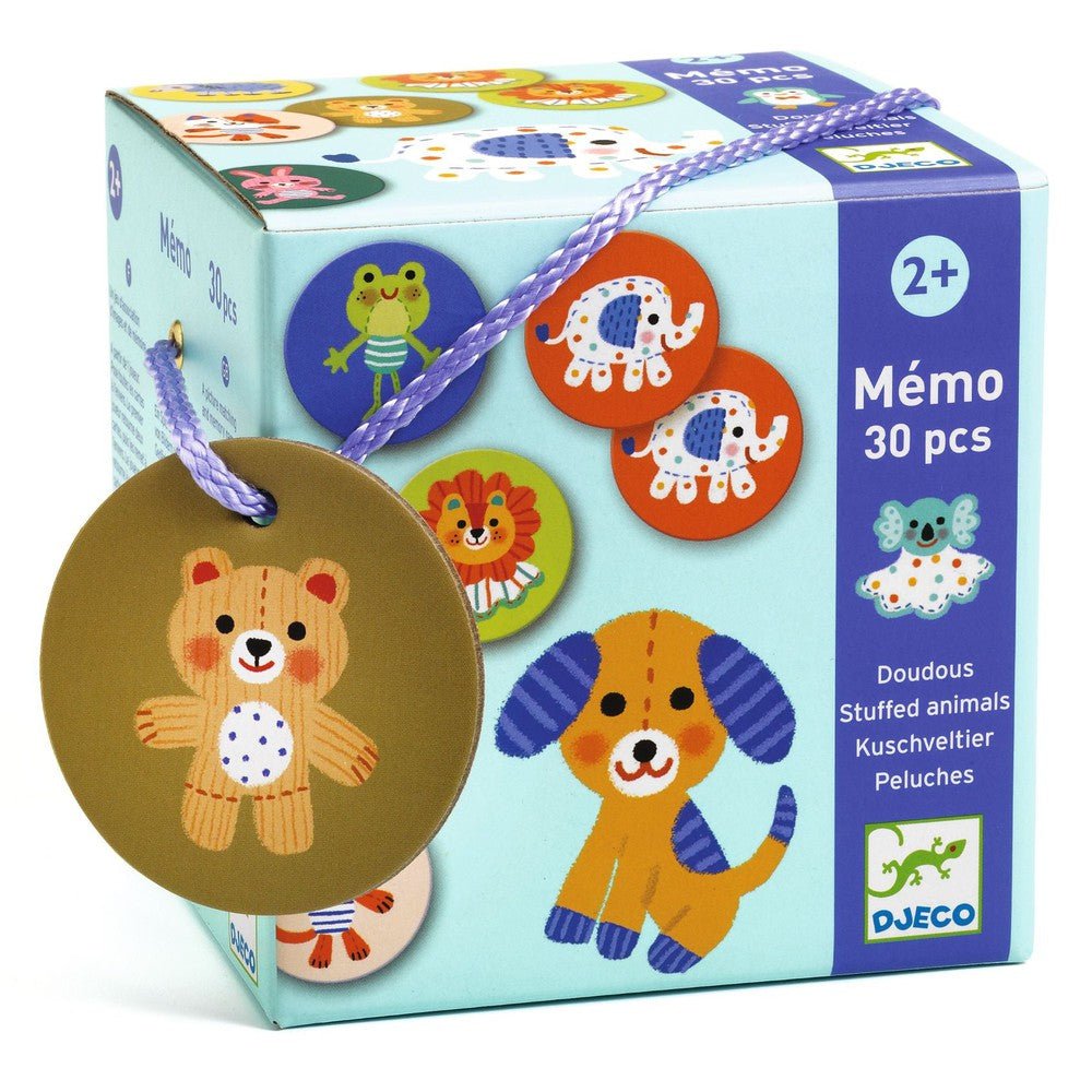 Mémo Doudous - Jeux éducatifs - Boutique LeoLudo - Djeco