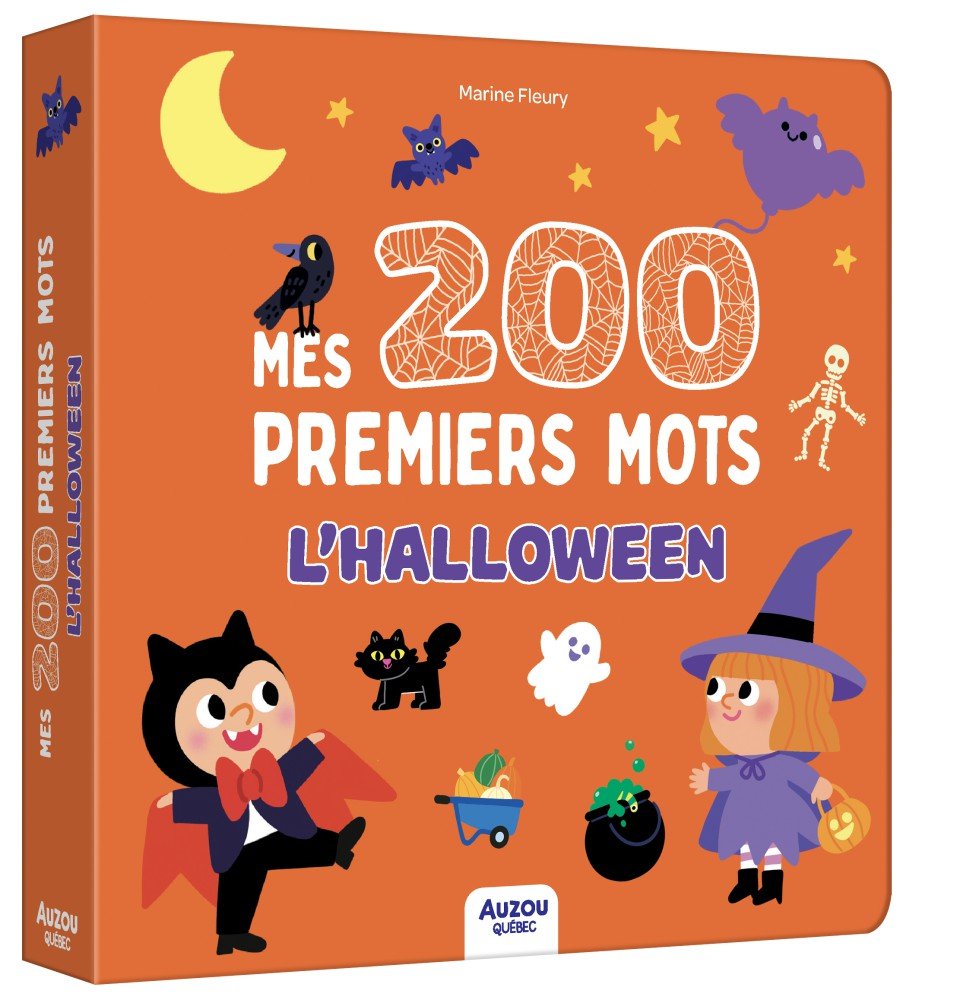 Mes 200 premiers mots: L'Halloween -Livres d'éveil- Boutique LeoLudo-Auzou