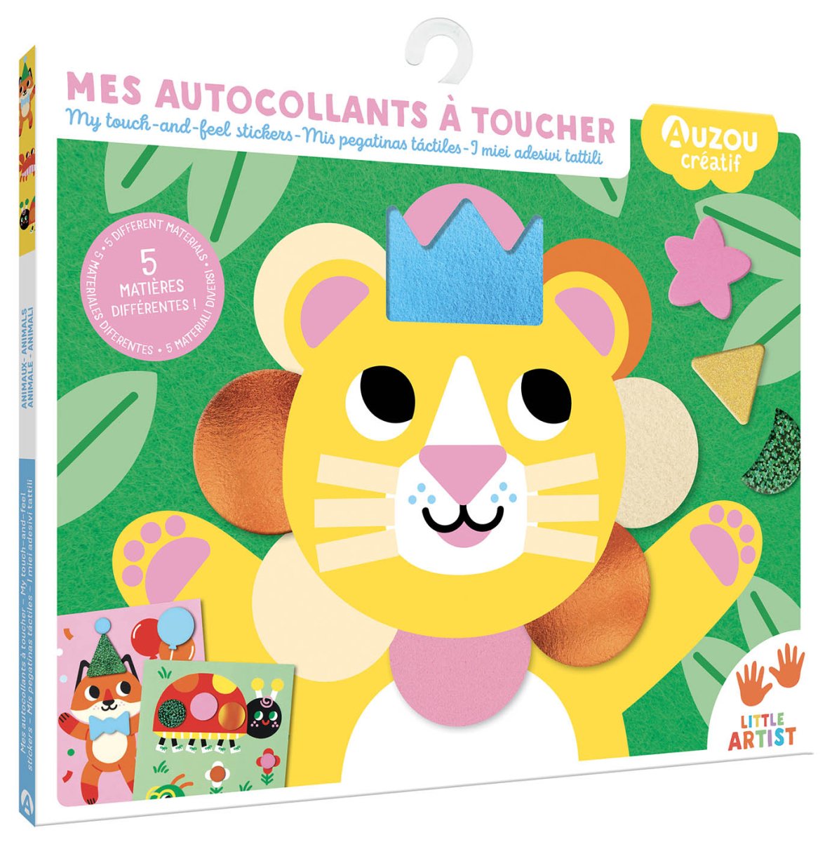 Mes autocollants à toucher - Cahiers d'activités - Boutique LeoLudo - Auzou