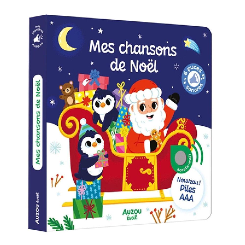 Mes chansons de Noël -Livres d'éveil- Boutique LeoLudo-Auzou