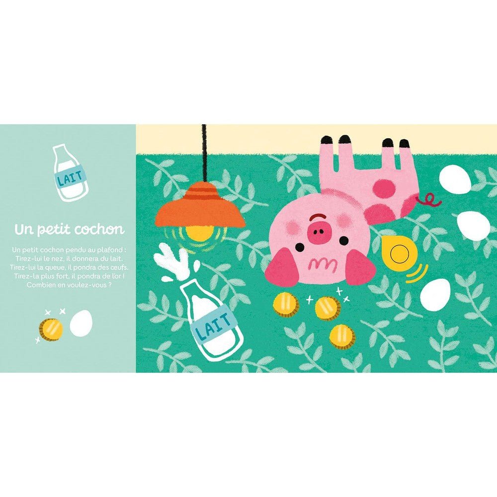 Mes comptines de la ferme - Livres d'éveil - Boutique LeoLudo - Auzou
