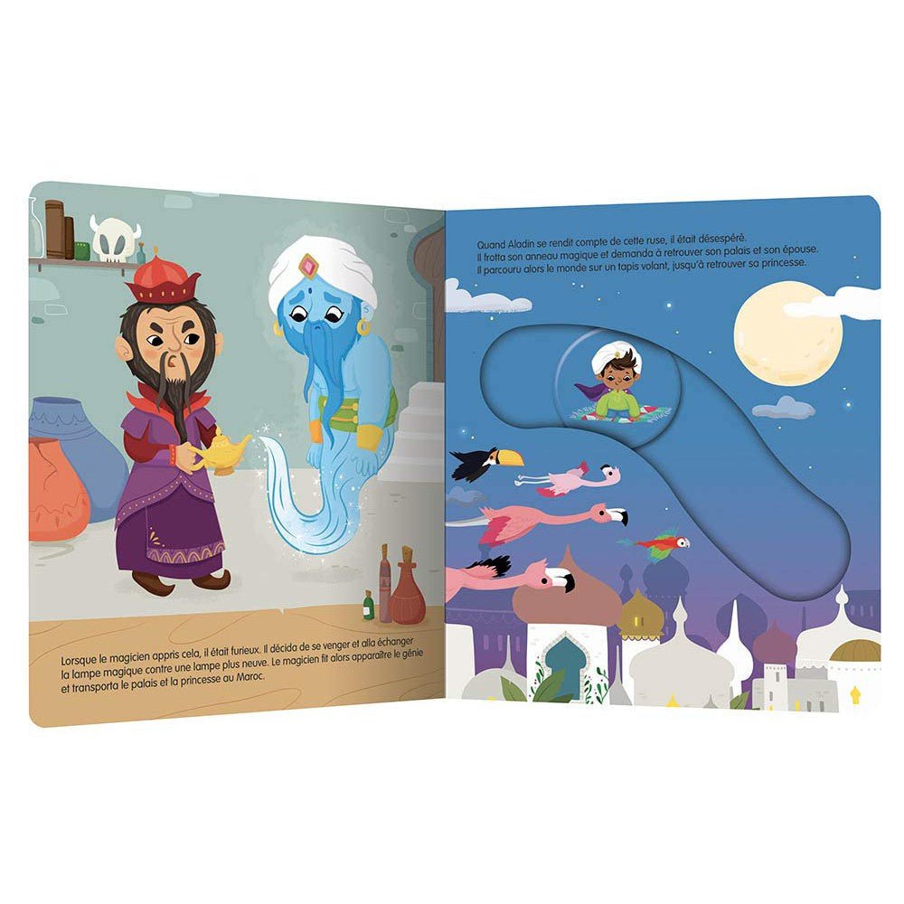 Mes contes à animer - Aladin - Livres d'éveil - Boutique LeoLudo - Auzou