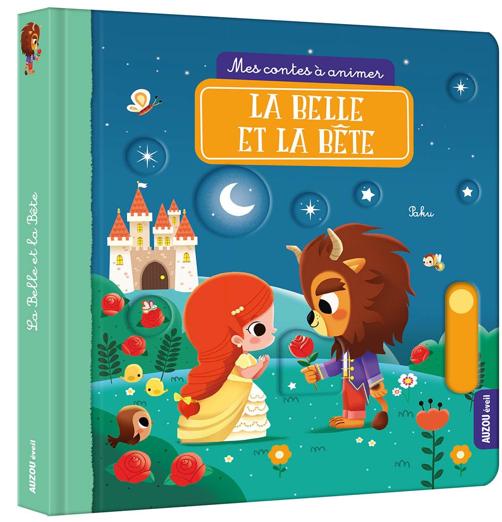 Mes contes à animer - La Belle et la Bête - Livres d'éveil - Boutique LeoLudo - Auzou
