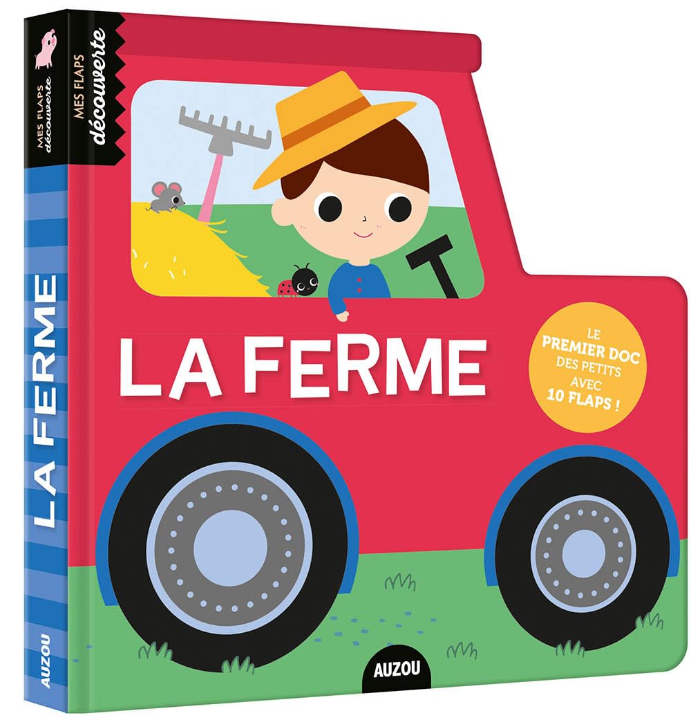 Mes flaps découvertes: La ferme - Livres d'éveil - Boutique LeoLudo - Auzou