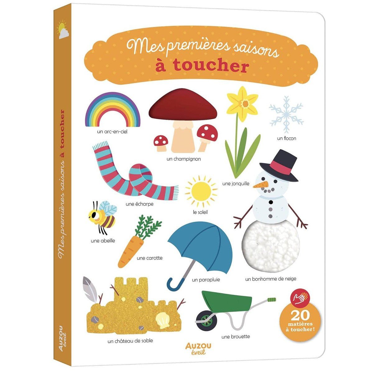 Mes premières saisons à toucher - Livres - Boutique LeoLudo - Auzou