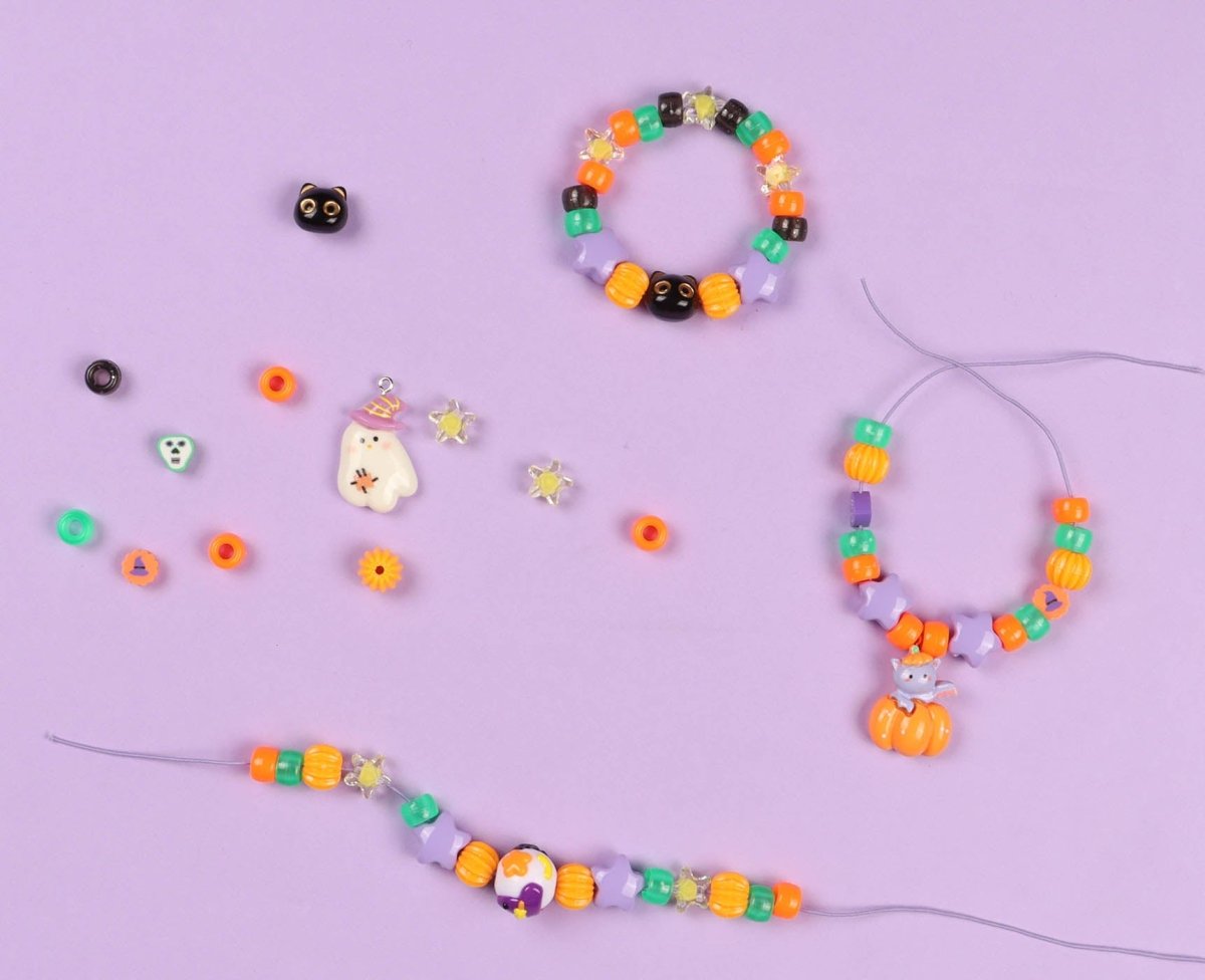 Mes premiers bijoux - Halloween -Art & bricolage- Boutique LeoLudo-Auzou