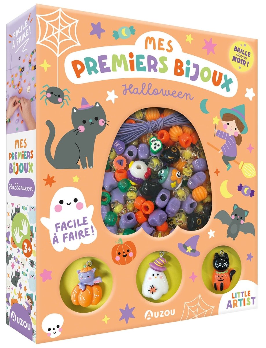 Mes premiers bijoux - Halloween -Art & bricolage- Boutique LeoLudo-Auzou